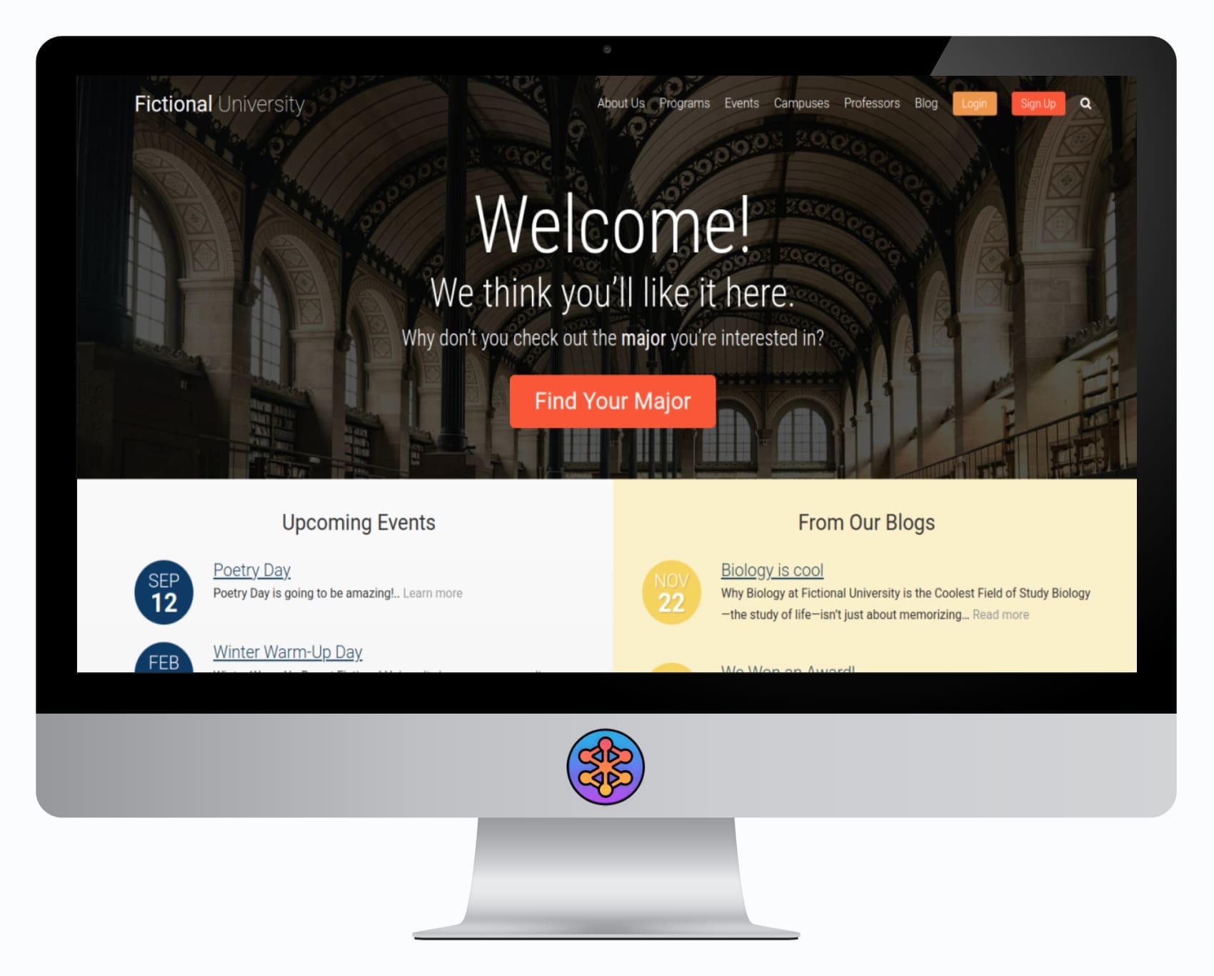 Fictional University